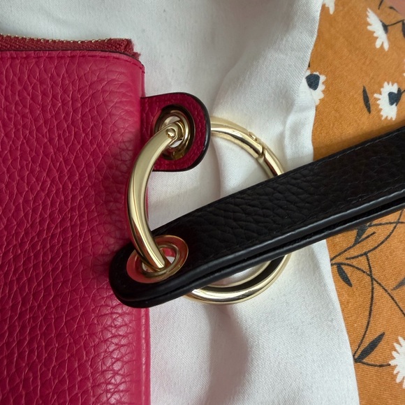 Furla Fuchsia Leather Wristlet - Picture 3 of 11